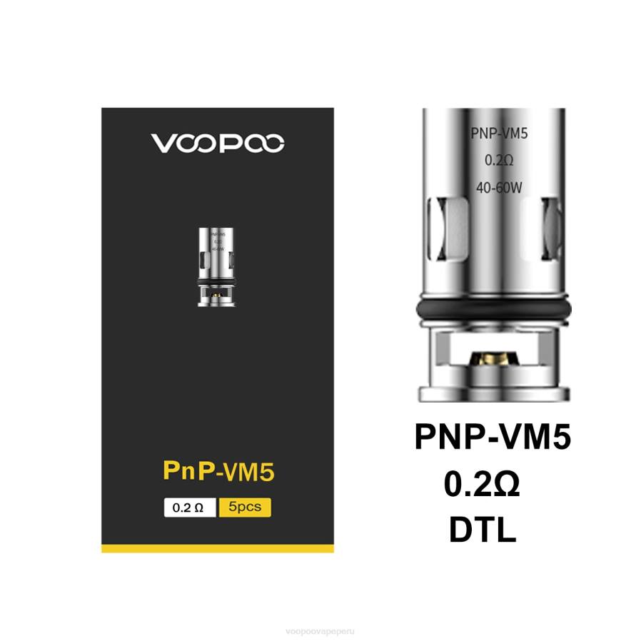 VOOPOO PNP bobinas (5 piezas) pnp-c1 N6L4584 VOOPOO vape precio