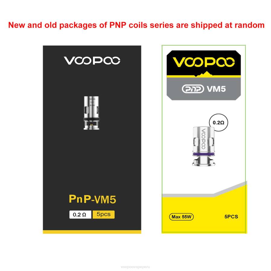 VOOPOO PNP bobinas (5 piezas) pnp-c1 N6L4584 VOOPOO vape precio
