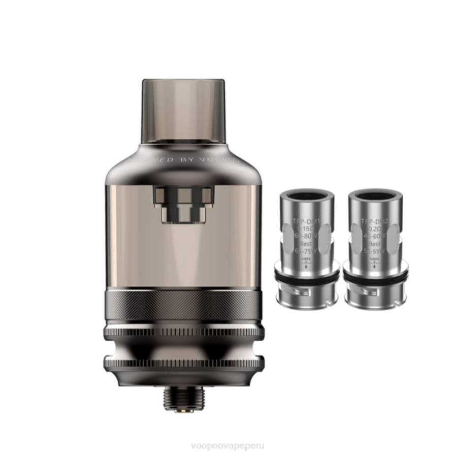 VOOPOO TPP tanque de vainas negro N6L4542 VOOPOO vape peru