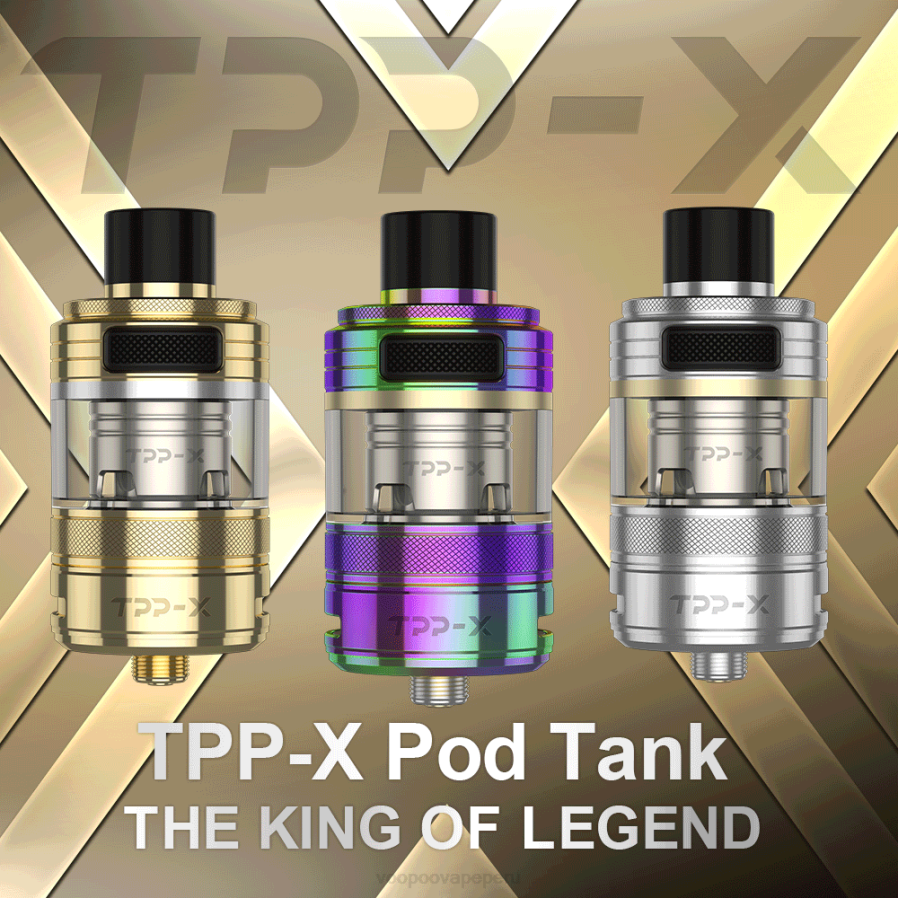 VOOPOO TPP X tanque de vainas arcoíris N6L4514 VOOPOO vape precio