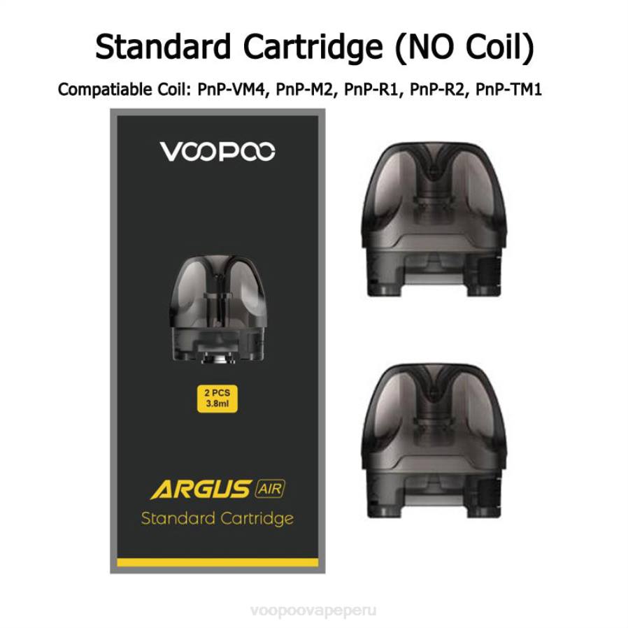 VOOPOO ARGUS AIR cartucho de cápsulas (2 piezas) vaina estándar (vacía) N6L4513 VOOPOO vape lima