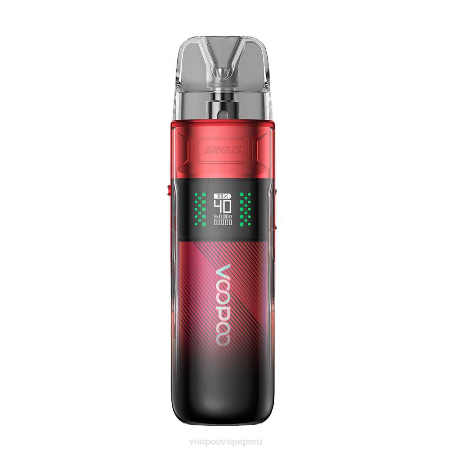 VOOPOO ARGUS E40 kit de cápsulas rojo moderno N6L4127 VOOPOO vape pod peru