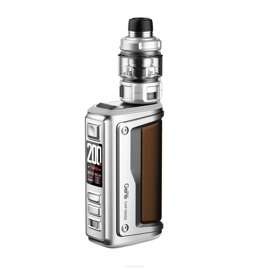 VOOPOO ARGUS GT II equipo de tanque Gris plateado N6L417 VOOPOO vape pod peru