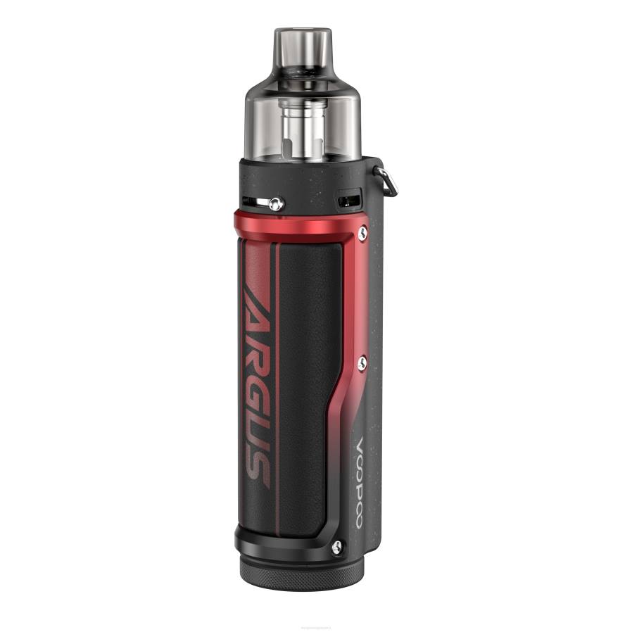 VOOPOO ARGUS PRO kit de modificación de cápsulas cuero litchi rojo N6L423 VOOPOO vape lima