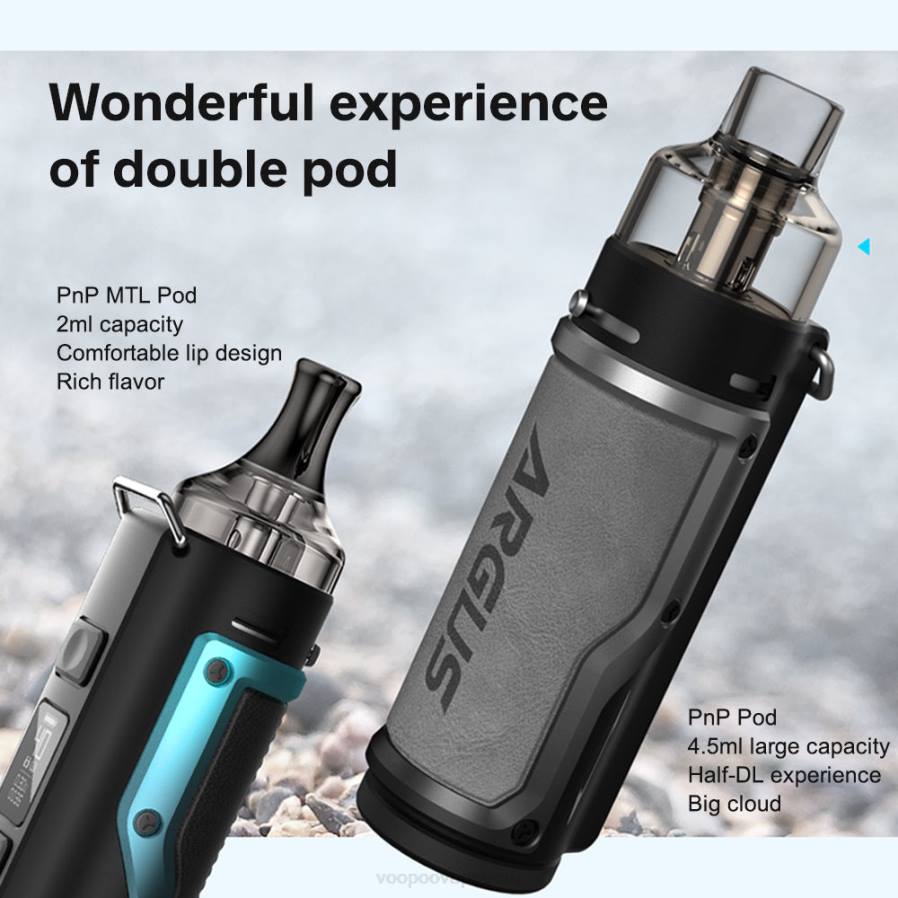 VOOPOO ARGUS kit de modificación de cápsulas verde petróleo-plata N6L477 VOOPOO vape pod peru