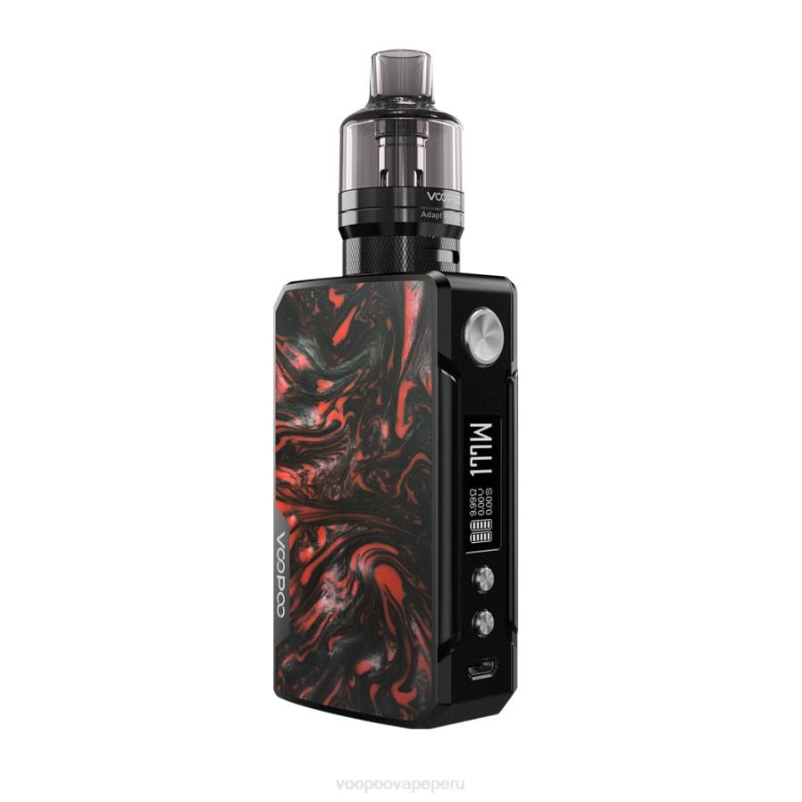 VOOPOO DRAG 2 actualizar edición negro-escarlata N6L4328 VOOPOO vape coil peru