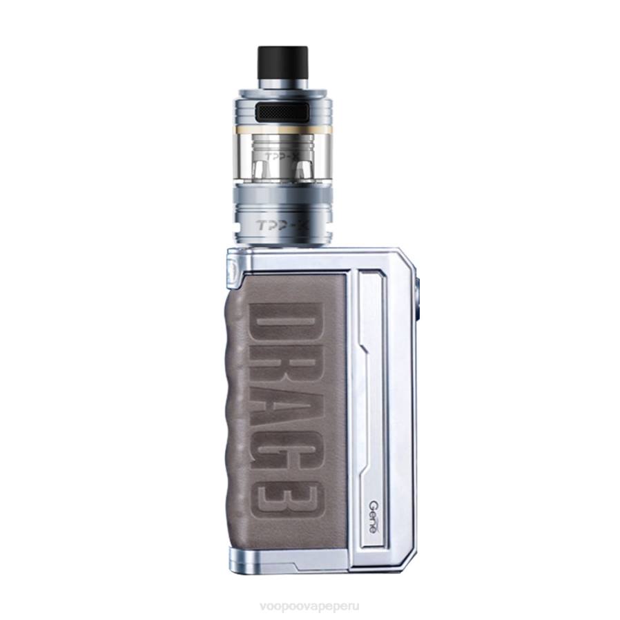 VOOPOO DRAG 3 TPP X kit de modificación de caja lima del tesoro plateada N6L4272 VOOPOO vape peru