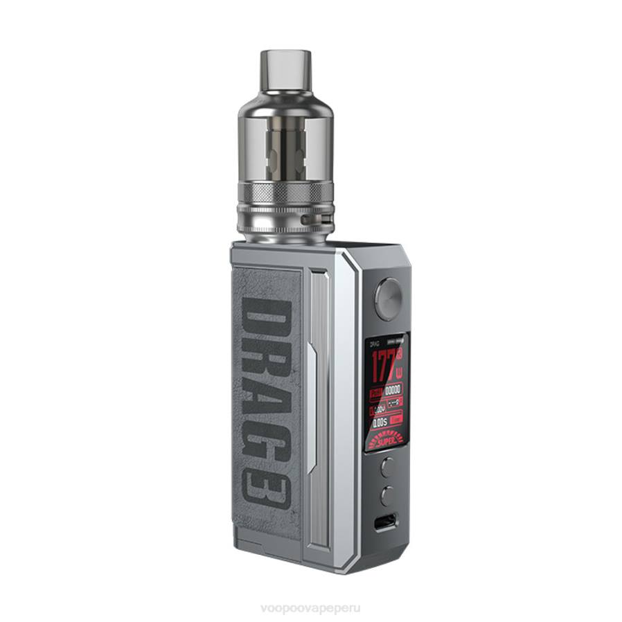 VOOPOO DRAG 3 kit de modificación de caja gris ahumado N6L4155 VOOPOO vape amazon