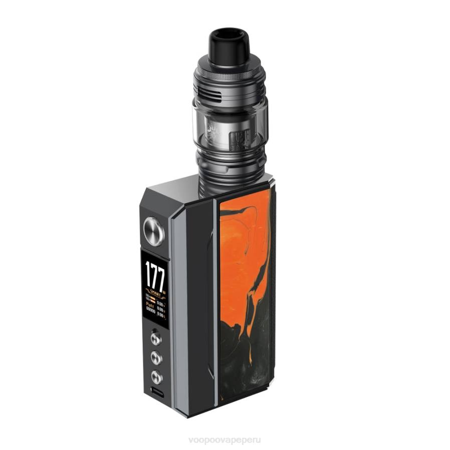 VOOPOO DRAG 4 equipo gun metal+naranja tropical N6L4165 VOOPOO vape amazon