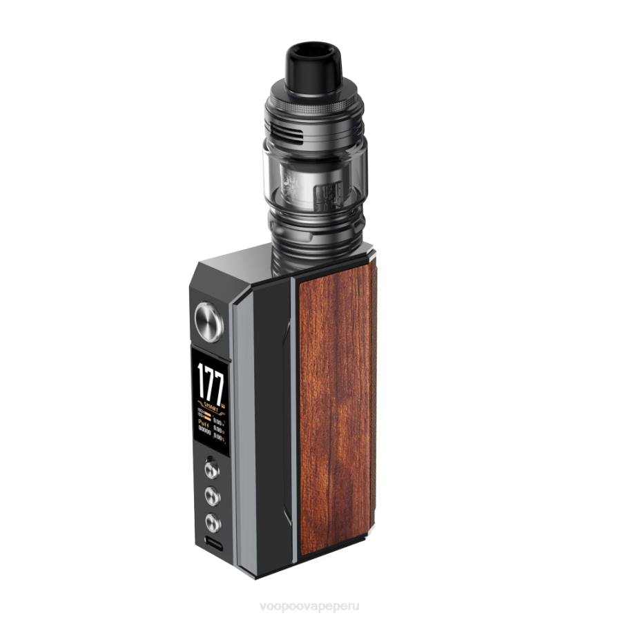 VOOPOO DRAG 4 equipo pistola de metal + palo de rosa N6L4164 VOOPOO vape precio