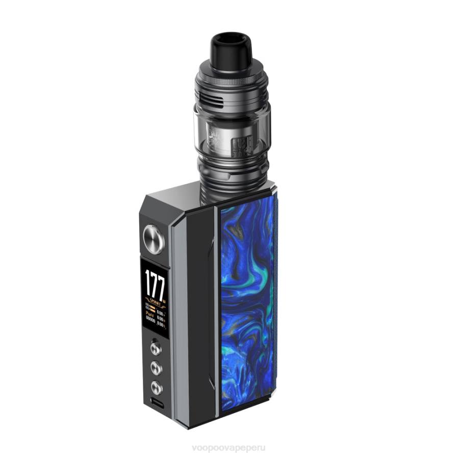 VOOPOO DRAG 4 equipo pistola metal + azul océano N6L4146 VOOPOO vape price