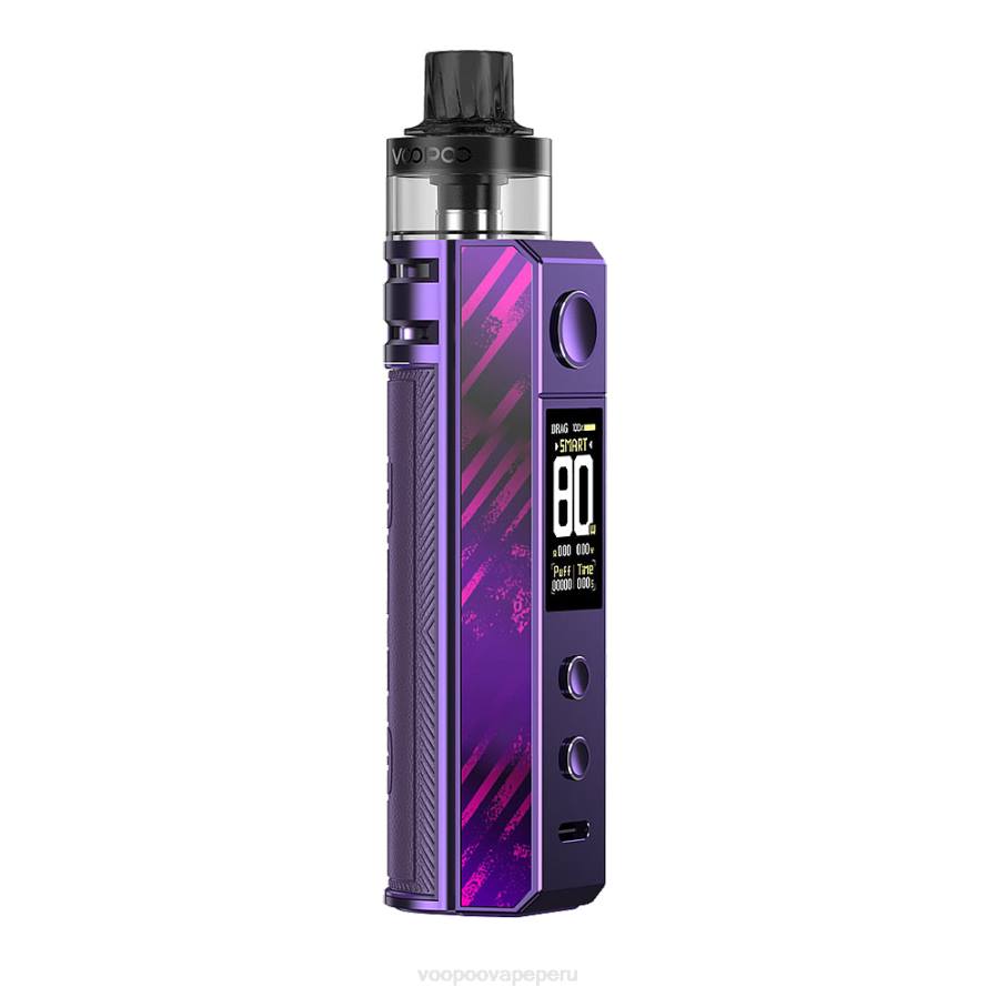 VOOPOO DRAG H80S kit de cápsulas galaxia morada N6L4244 VOOPOO vape precio