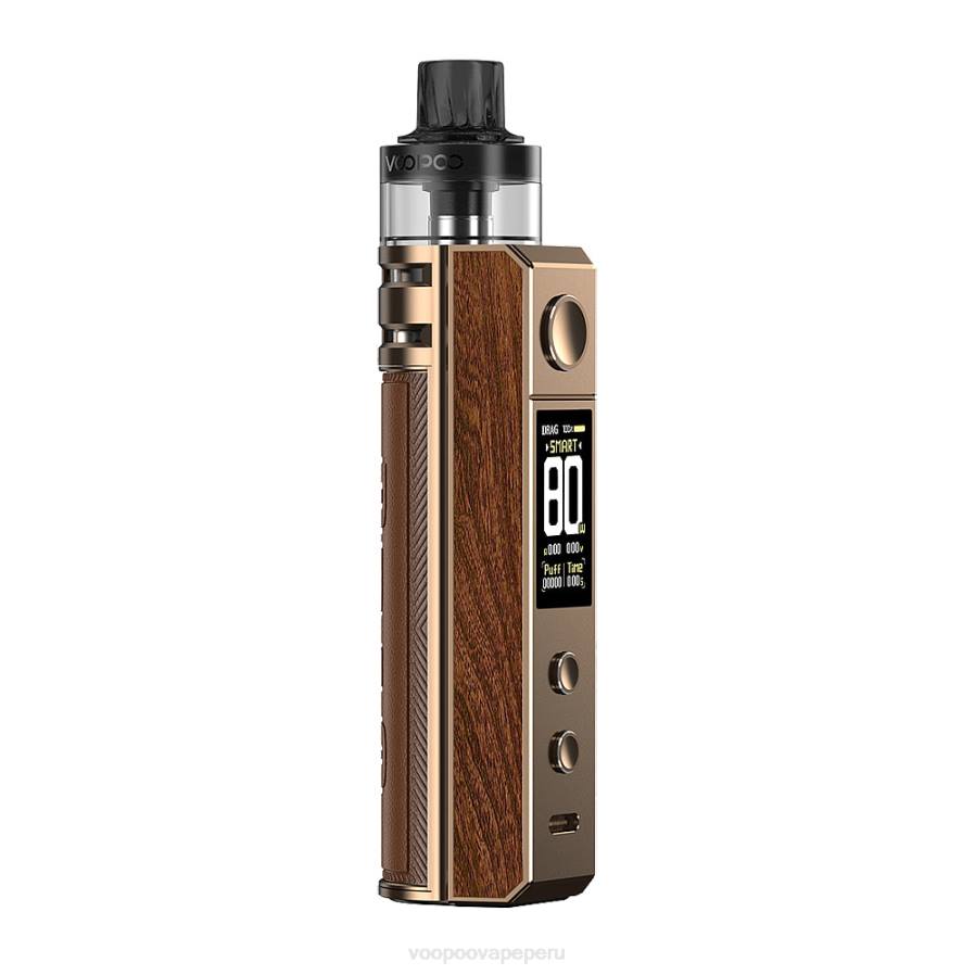 VOOPOO DRAG H80S kit de cápsulas palo de rosa dorado N6L4245 VOOPOO vape amazon