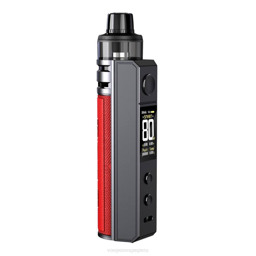 VOOPOO DRAG H80S kit de cápsulas rojo N6L4241 VOOPOO peru