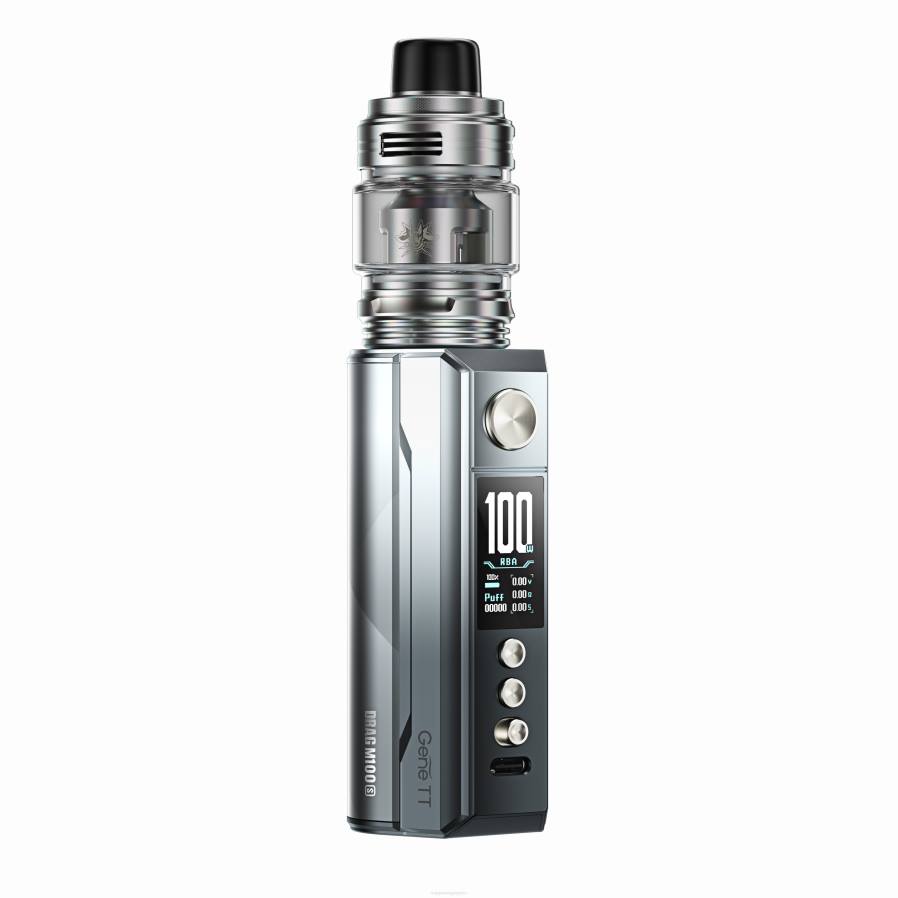 VOOPOO DRAG M100S dispositivo mod negro plata N6L4158 VOOPOO vape coil peru