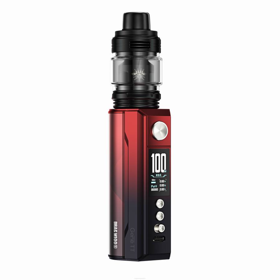VOOPOO DRAG M100S dispositivo mod negro rojo N6L4276 VOOPOO vape price