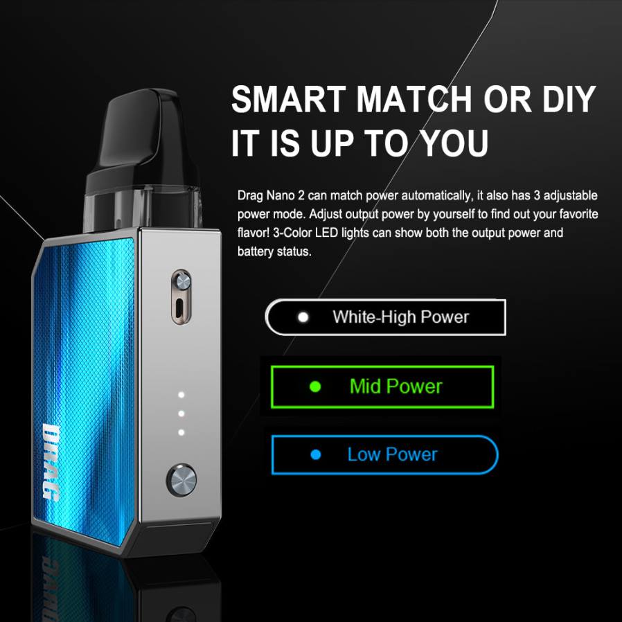 VOOPOO DRAG NANO 2 kit de cápsulas té verde N6L4152 VOOPOO vape peru