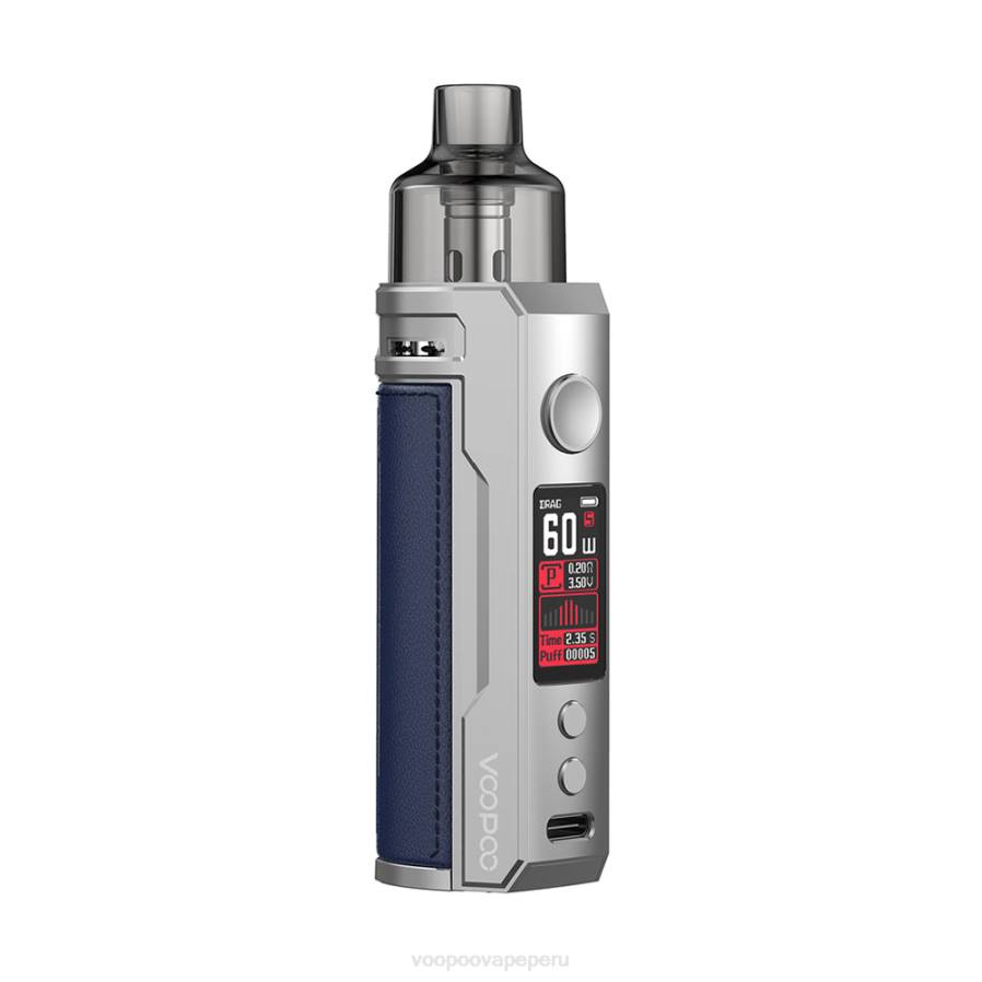 VOOPOO DRAG S kit de modificación de cápsulas azul plateado N6L4203 VOOPOO vape lima