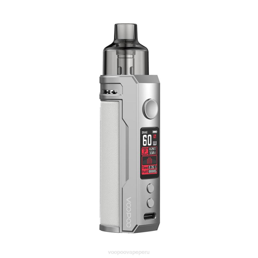 VOOPOO DRAG S kit de modificación de cápsulas blanco plateado N6L4201 VOOPOO peru