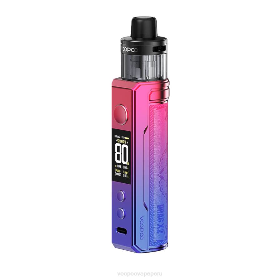 VOOPOO DRAG X2 mod de vaina rojo moderno N6L4231 VOOPOO peru