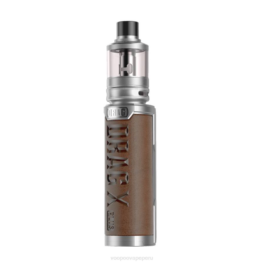 VOOPOO DRAG X PLUS Edición profesional plata+marrón retro N6L4281 VOOPOO peru