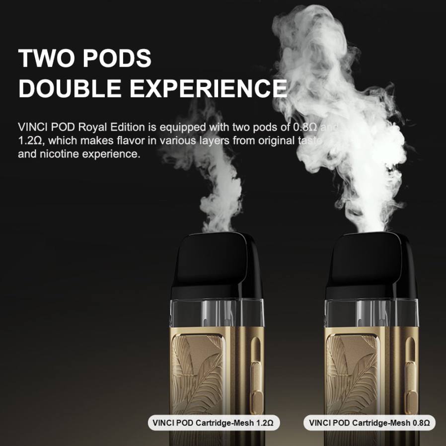 VOOPOO VINCI POD edición real hoja de oro N6L4343 VOOPOO vape lima