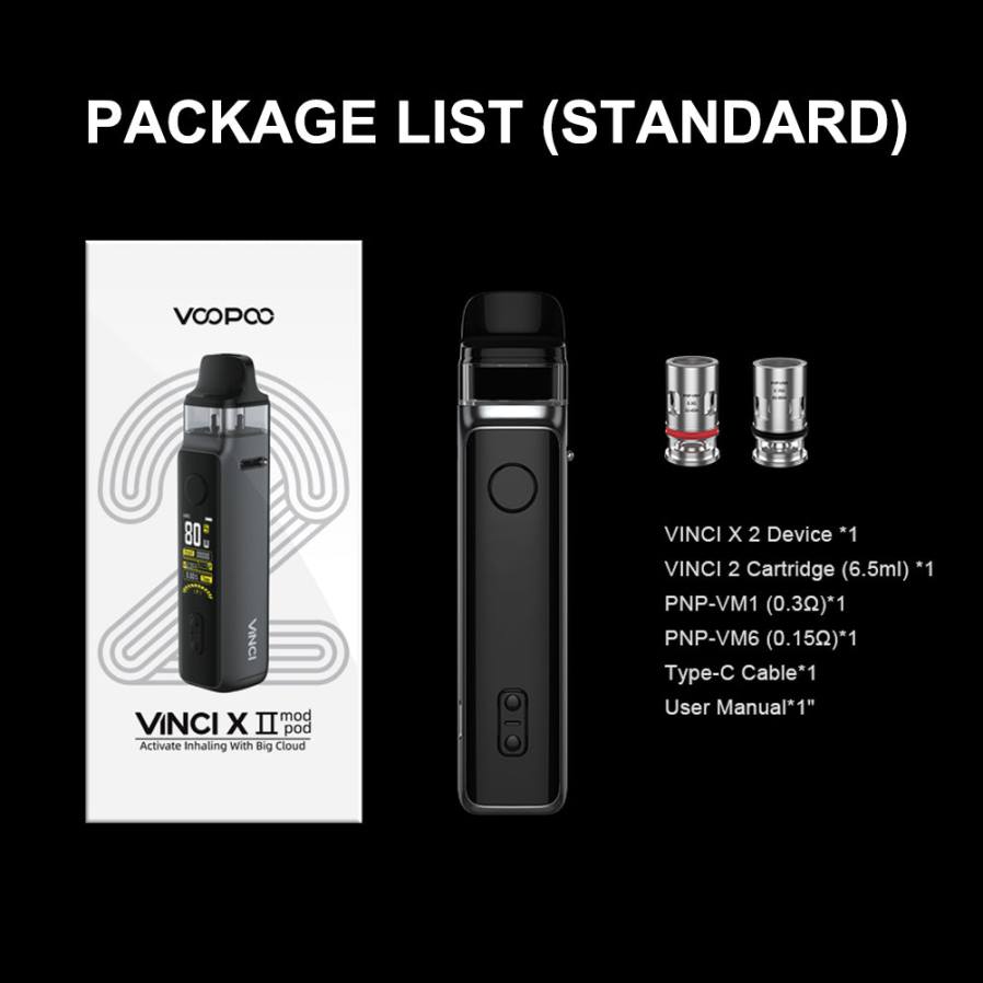 VOOPOO VINCI X 2 equipo Fibra de carbon N6L4347 VOOPOO vape pod peru